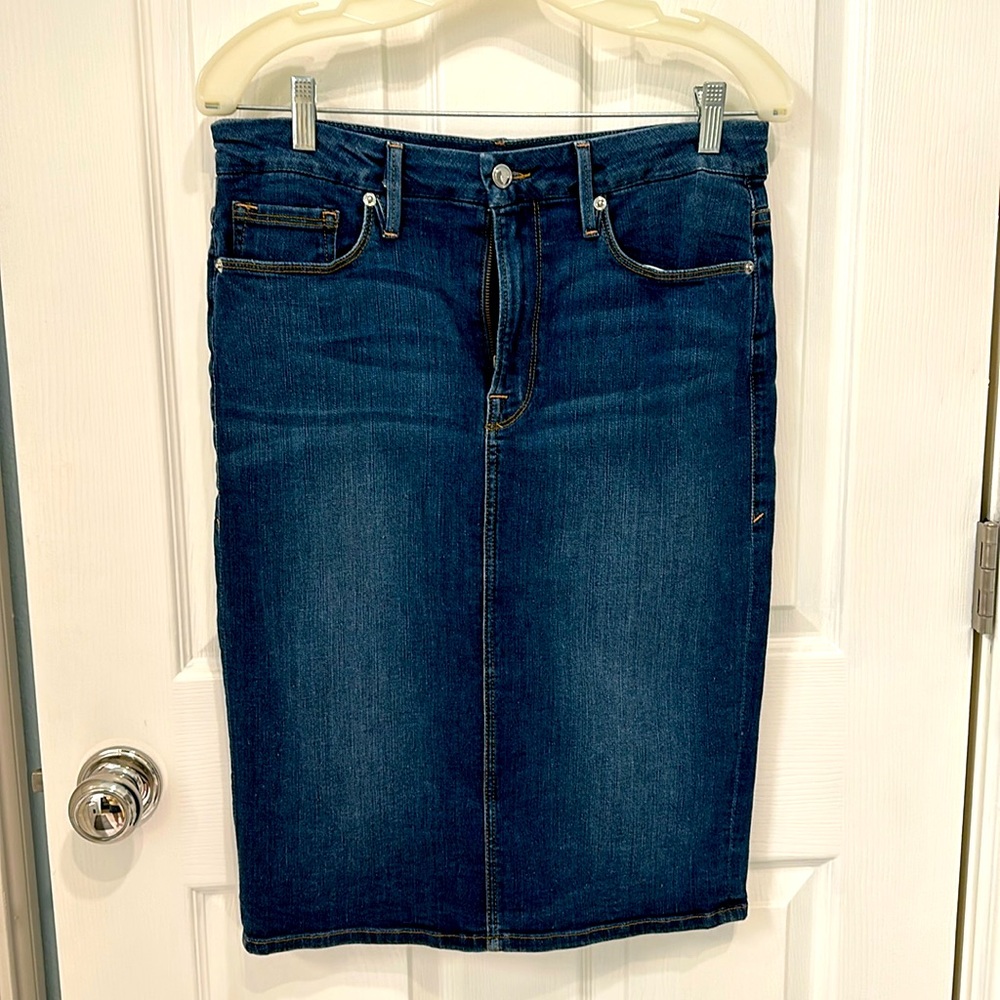 Good American Denim Skirt